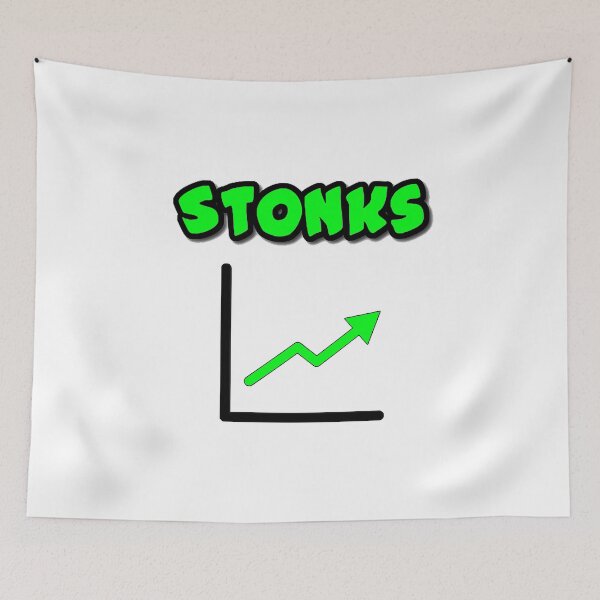 Item preview, Stonks - Green designed and sold by Teesigned.