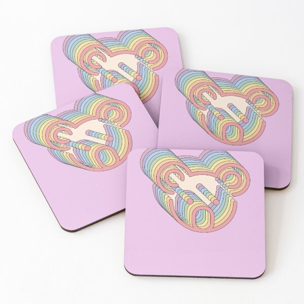 Item preview, Koala Yikes Aesthetic Rainbow Animal Pastel Vintage designed and sold by goodfriendkyle.