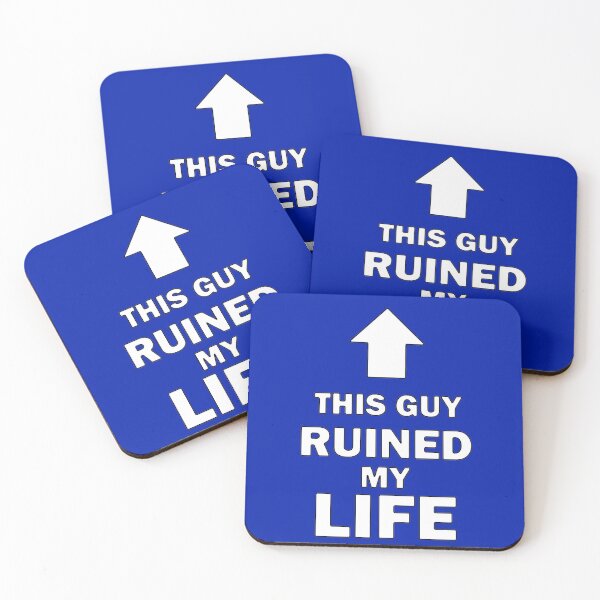 Item preview, This Guy Ruined My Life designed and sold by bebopboop.