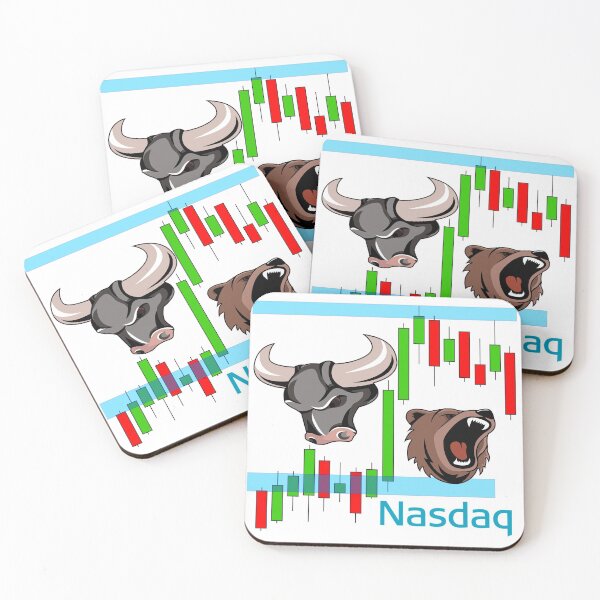 Item preview, Futures Trading Bear vs Bull E-mini Nasdaq NQ designed and sold by I-love-trading.
