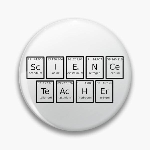 Item preview, science teacher elements word designed and sold by caitlinjquinn.