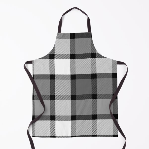 Item preview, Black and white large checkered tartan pattern designed and sold by natalyon.