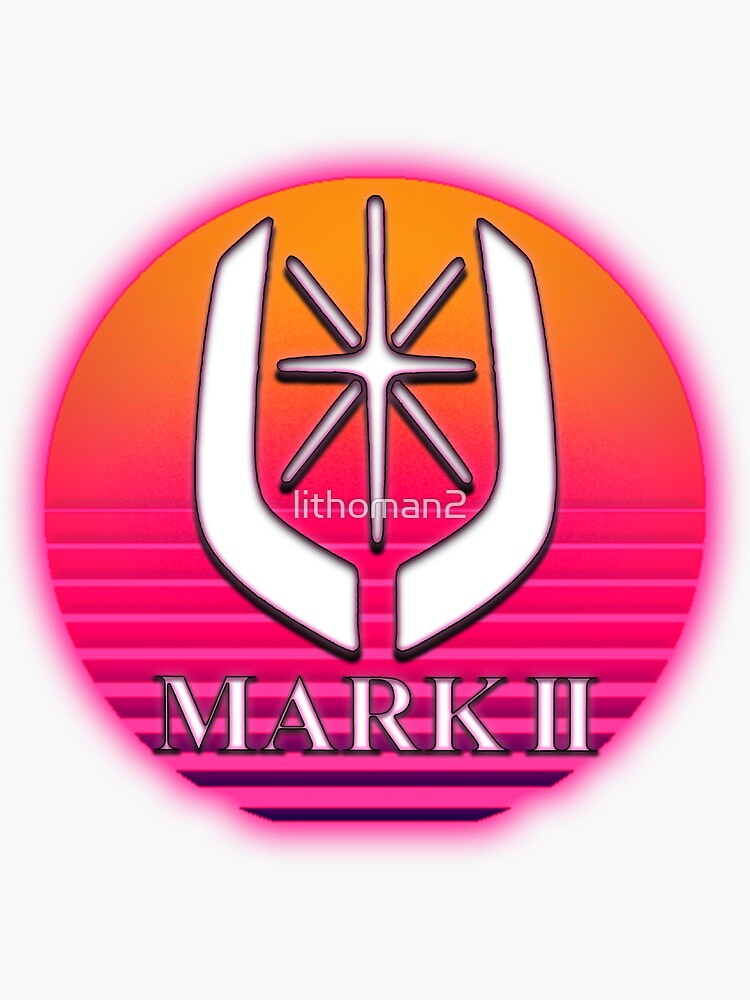 Toyota Mark II Outrun Emblem Sticker for Sale by lithoman2