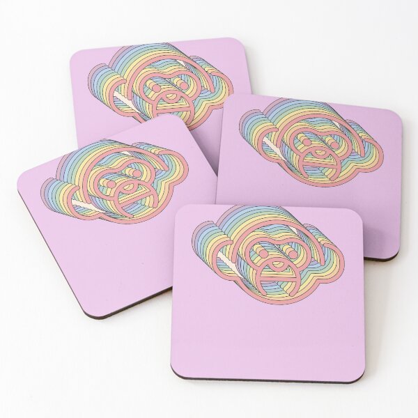 Item preview, Monkey Yikes Aesthetic Rainbow Animal Pastel Vintage designed and sold by goodfriendkyle.