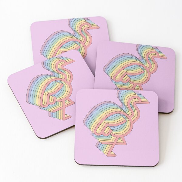 Item preview, Ostrich Yikes Aesthetic Rainbow Animal Pastel Vintage designed and sold by goodfriendkyle.