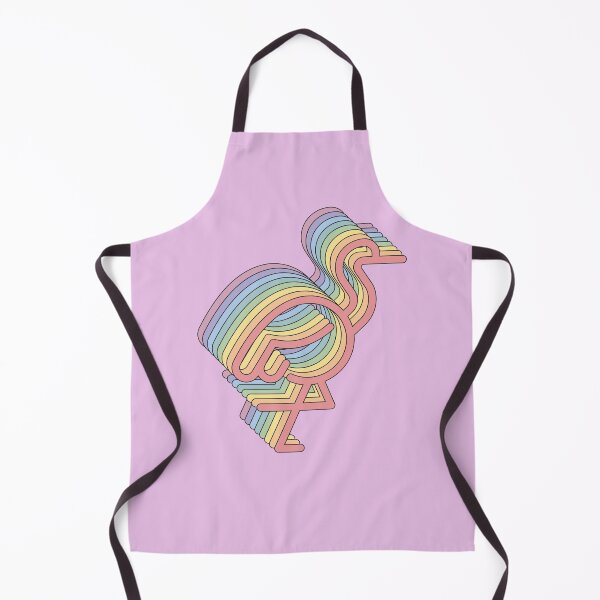 Item preview, Ostrich Yikes Aesthetic Rainbow Animal Pastel Vintage designed and sold by goodfriendkyle.