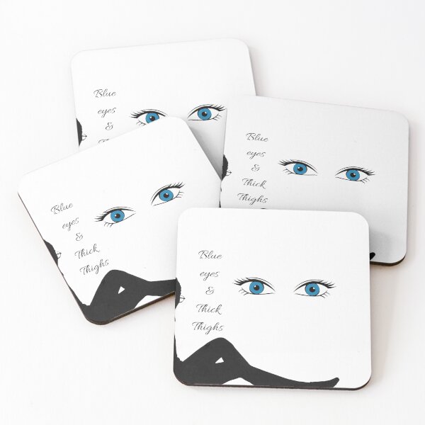 Item preview, Blue eyes and thick thighs designed and sold by cookiemartin.
