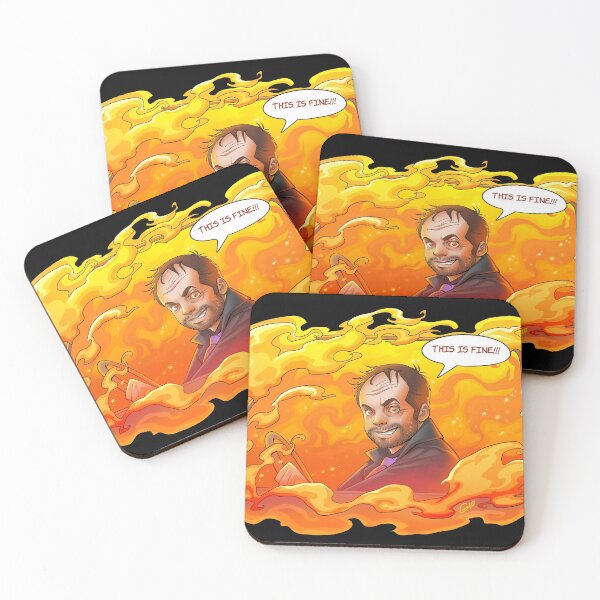Item preview, Supernatural Crowley, King of Hell designed and sold by Gio Guimaraes.