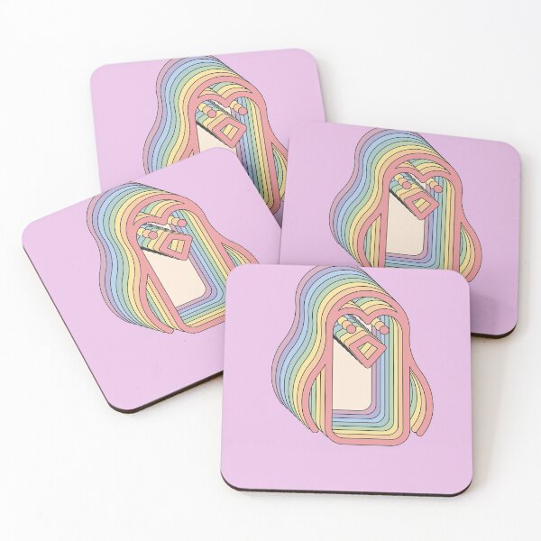 Item preview, Penguin Yikes Aesthetic Rainbow Animal Pastel Vintage designed and sold by goodfriendkyle.
