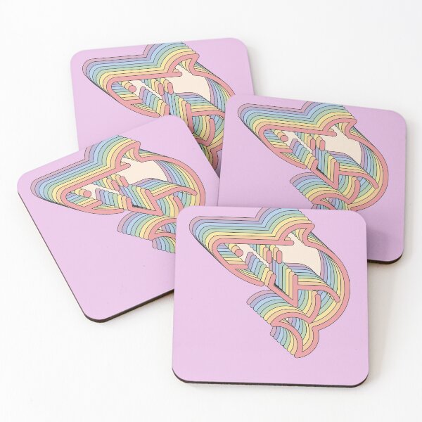 Item preview, Shark Yikes Aesthetic Rainbow Animal Pastel Vintage designed and sold by goodfriendkyle.
