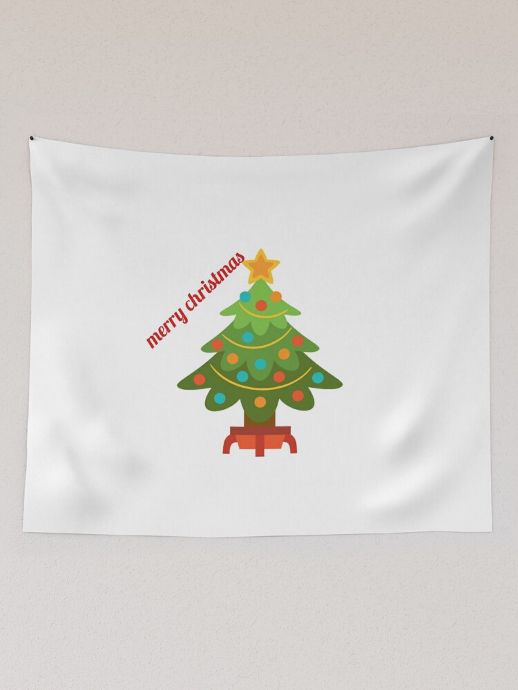 Disover merry christmas Tapestry