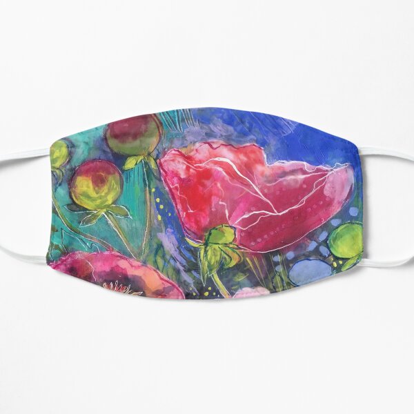 Peonies Small Mask