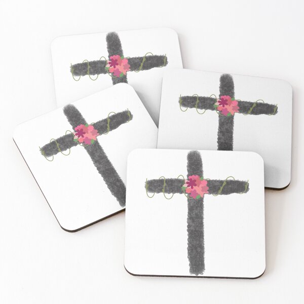 Item preview, Floral Cross designed and sold by scribblewithsyd.