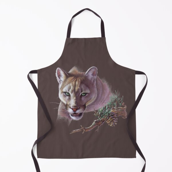 Item preview, Mountain Lion Portrait designed and sold by Salmoneggs.
