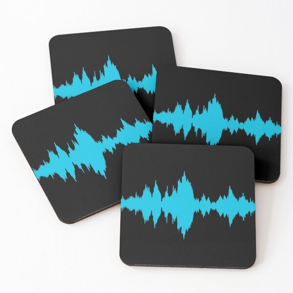 Item preview, Light Blue Waveform designed and sold by MaeleaTan.