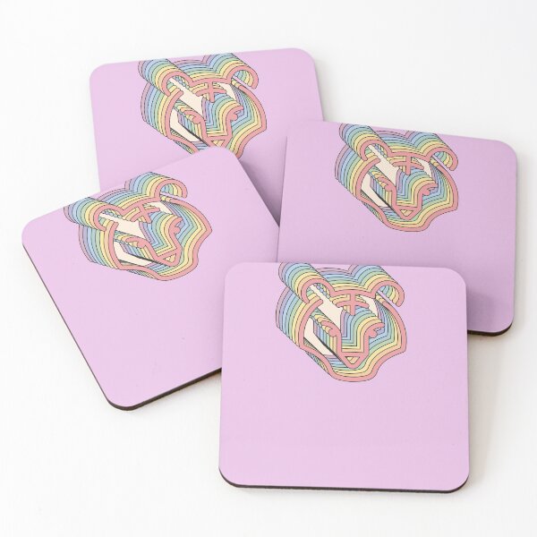 Item preview, Tiger Yikes Aesthetic Rainbow Animal Pastel Vintage designed and sold by goodfriendkyle.
