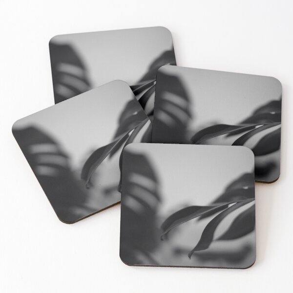 Item preview, Black and White Monstera Leaf Photograph designed and sold by Kristen Lucero.