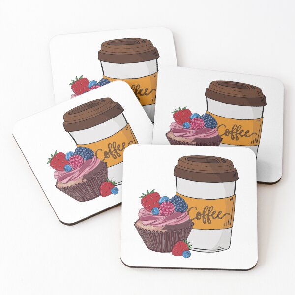 Item preview, Coffee to Go With Cupcakes designed and sold by Craftypineapple.