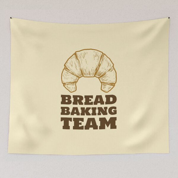 Item preview, Croissant Bread Bread Baking Team Design for Home Kitchen designed and sold by quoteology.