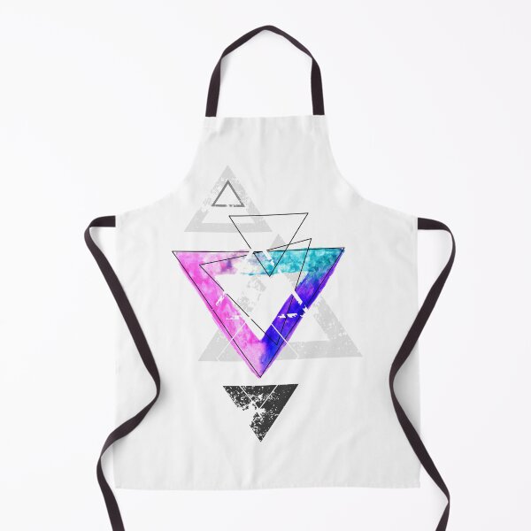 Item preview, Geometry with watercolor triangle designed and sold by Blackmoon9.