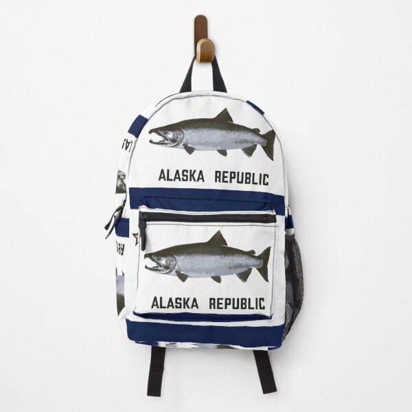 Item preview, Alaska Republic - salmon designed and sold by StateFlags.