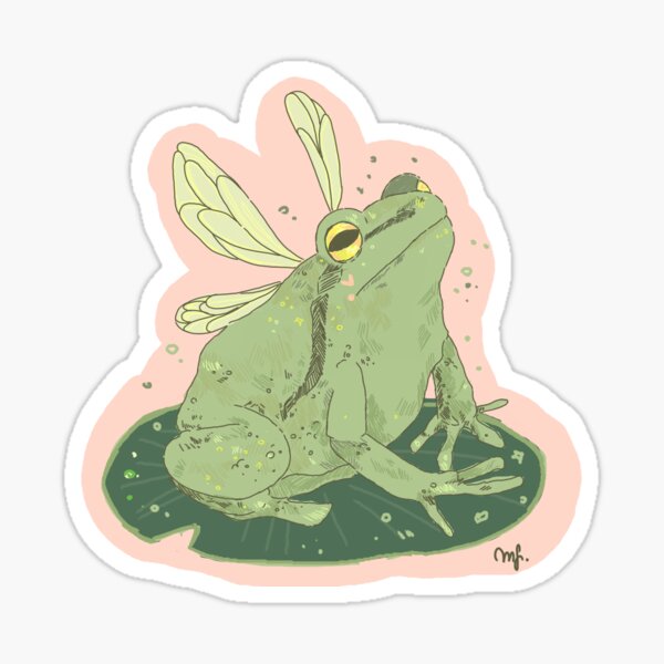 Fairy Froggie Sticker