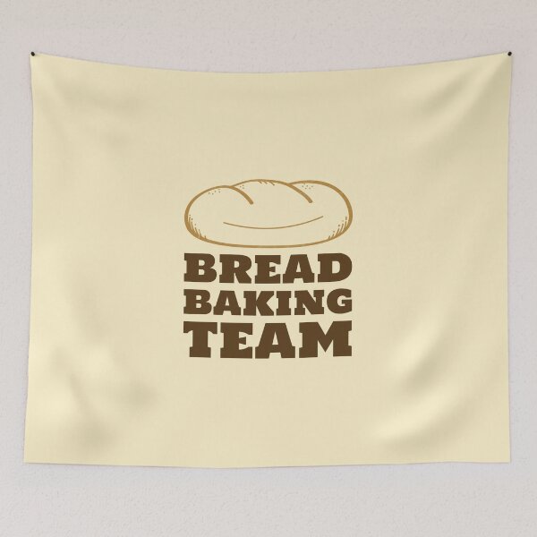Item preview, Simple Cute Loaf Bread Bread Baking Team Design for Home Kitchen designed and sold by quoteology.