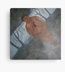 Acheulian Goddess Canvas Print Metal Print