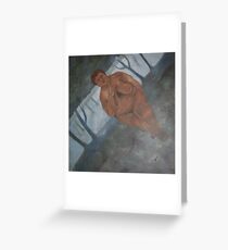 Acheulian Goddess Canvas Print Greeting Card