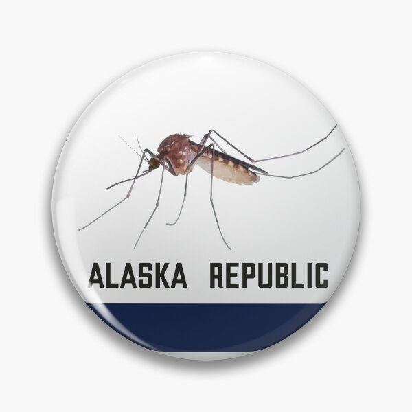 Aperçu de l'œuvre République d'Alaska - moustique créée et vendue par StateFlags.