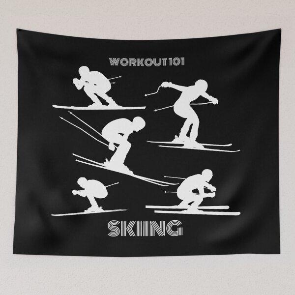 Item preview, Skiing (Workout 101) designed and sold by BofflingDesigns.