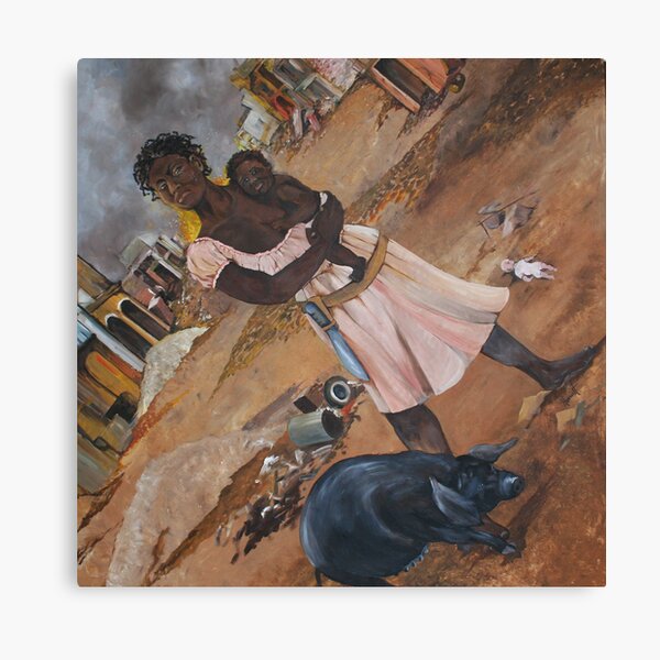 Erzulie Dantor Canvas Print