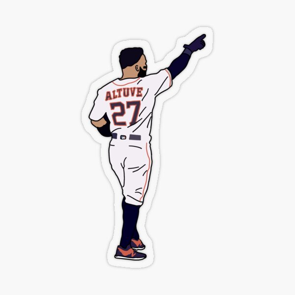 Jose Altuve Smile Sticker