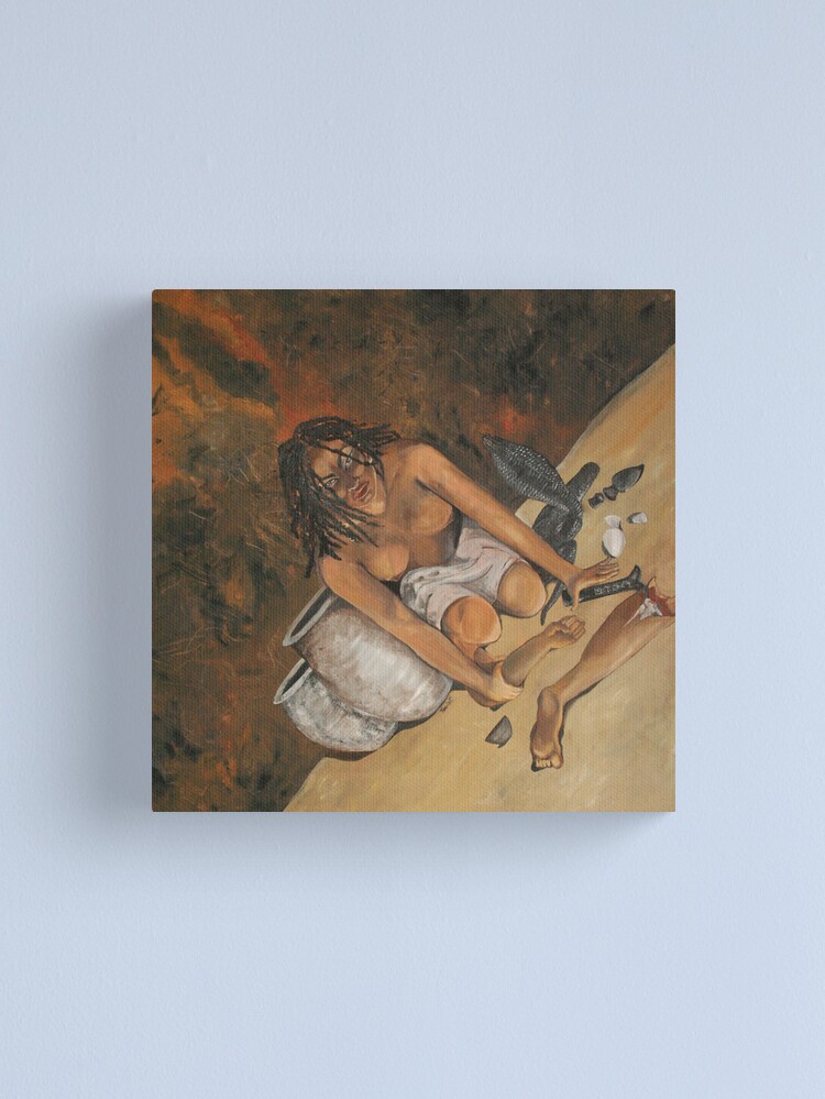Thumbnail 1 of 3, Canvas Print, Isis Canvas Print designed and sold by Henriott.