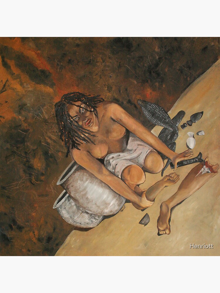 Thumbnail 3 of 3, Canvas Print, Isis Canvas Print designed and sold by Henriott.