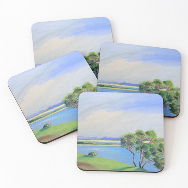 Item preview, Mallacoota Inlet ,2  [Oil on canvas ]  designed and sold by ginnymac.