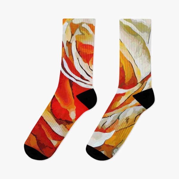 Artikelvorschau, Rose abstrakte Kunst entworfen und verkauft von Elenia Design.