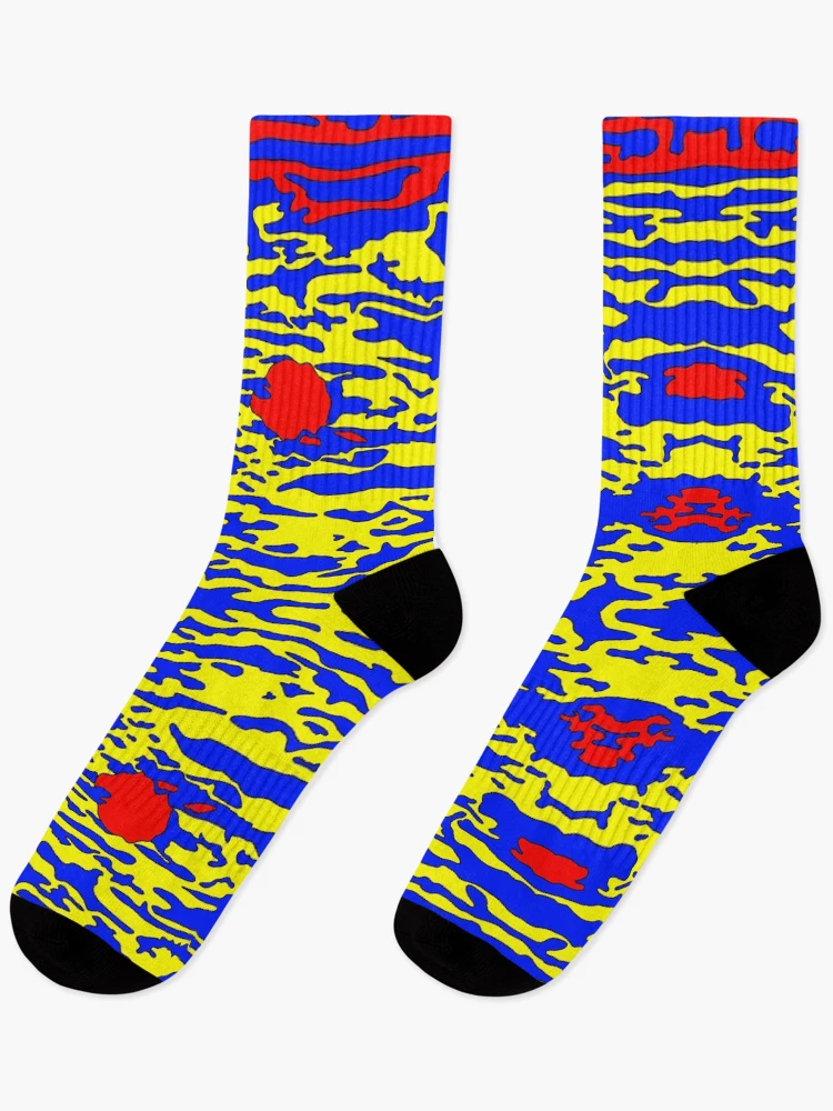 Thumbnail 1 of 5, Socks, Abstract pattern designed and sold by wabitd.