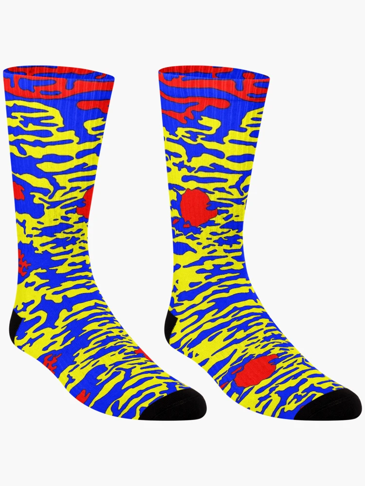 Thumbnail 3 of 5, Socks, Abstract pattern designed and sold by wabitd.