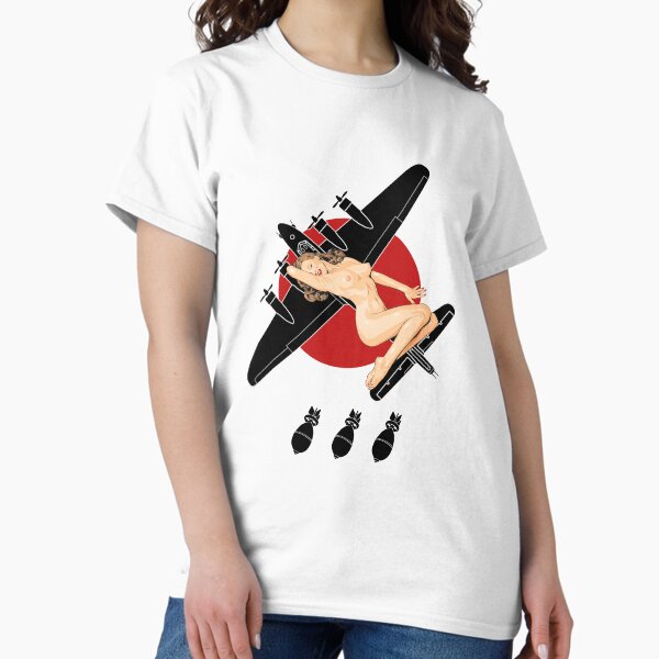 Item preview, WWII Nose Art Bomber Pinup Retro B17 Vintage  designed and sold by TheDirtyGringo.