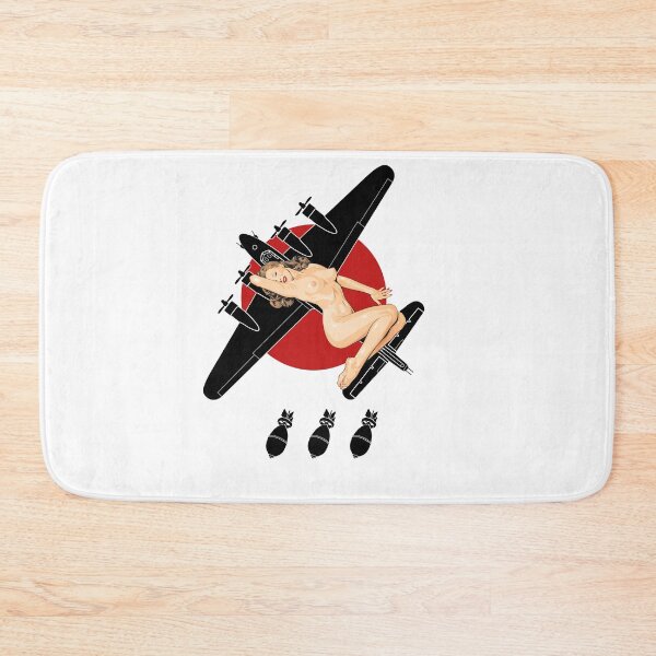 Item preview, WWII Nose Art Bomber Pinup Retro B17 Vintage  designed and sold by TheDirtyGringo.