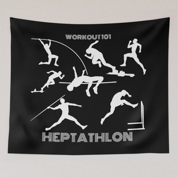 Item preview, Heptathlon (Workout 101) designed and sold by BofflingDesigns.