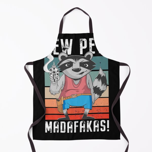 Item preview, Pew Pew Madafakas Raccoon Trend Shirt designed and sold by markusabart.