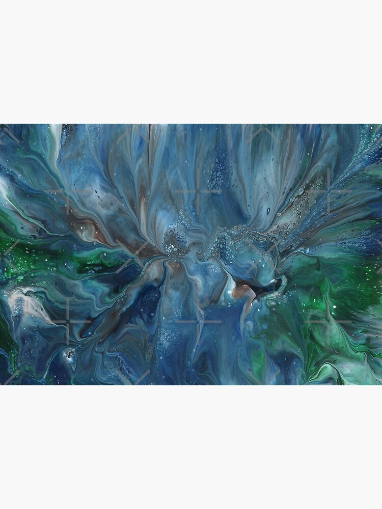 Crosscurrent: ocean river fluid art by kerravonsen