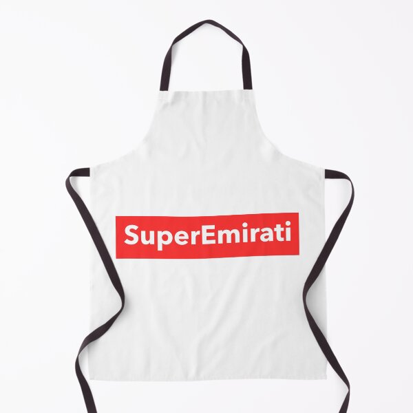 Item preview, Super Emirati Red And White Logo with a Stylish Design designed and sold by ArabCorner.