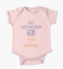 Two Woman Form God One Piece - Short Sleeve