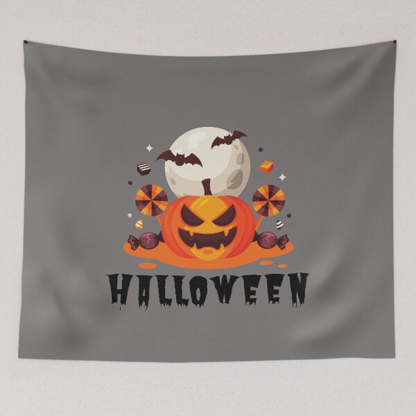 Item preview, Halloween crazy pumpkin designed and sold by LittleAngy.