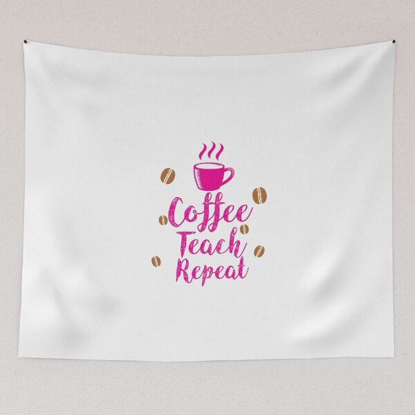 Item preview, history teacher Coffee Teach Repeat Shirt, Teacher Shirts,Preschool Teacher, School Shirt, Teacher Gift, Teacher Appreciation Shirt, Custom Teacher designed and sold by CodingForTech.