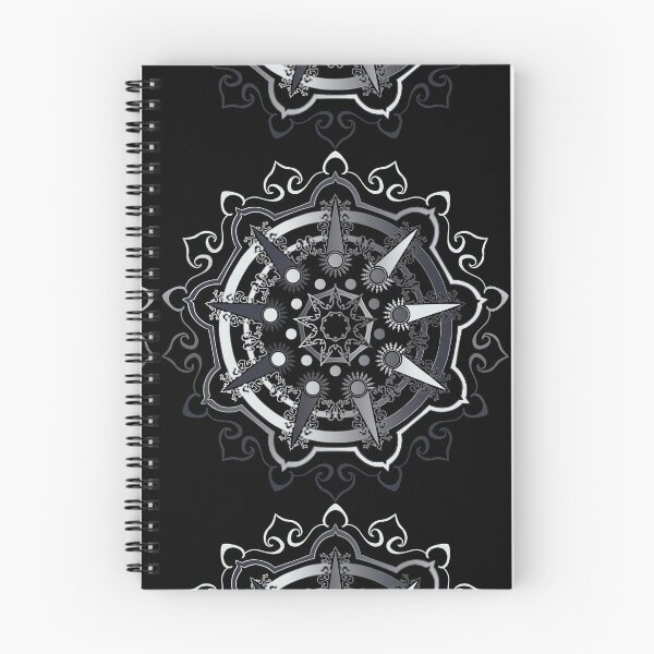 Item preview, Blue Steel Flaming Spike Mandala designed and sold by SirCrim.