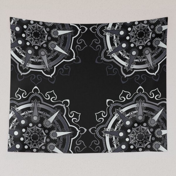 Item preview, Blue Steel Flaming Spike Mandala designed and sold by SirCrim.